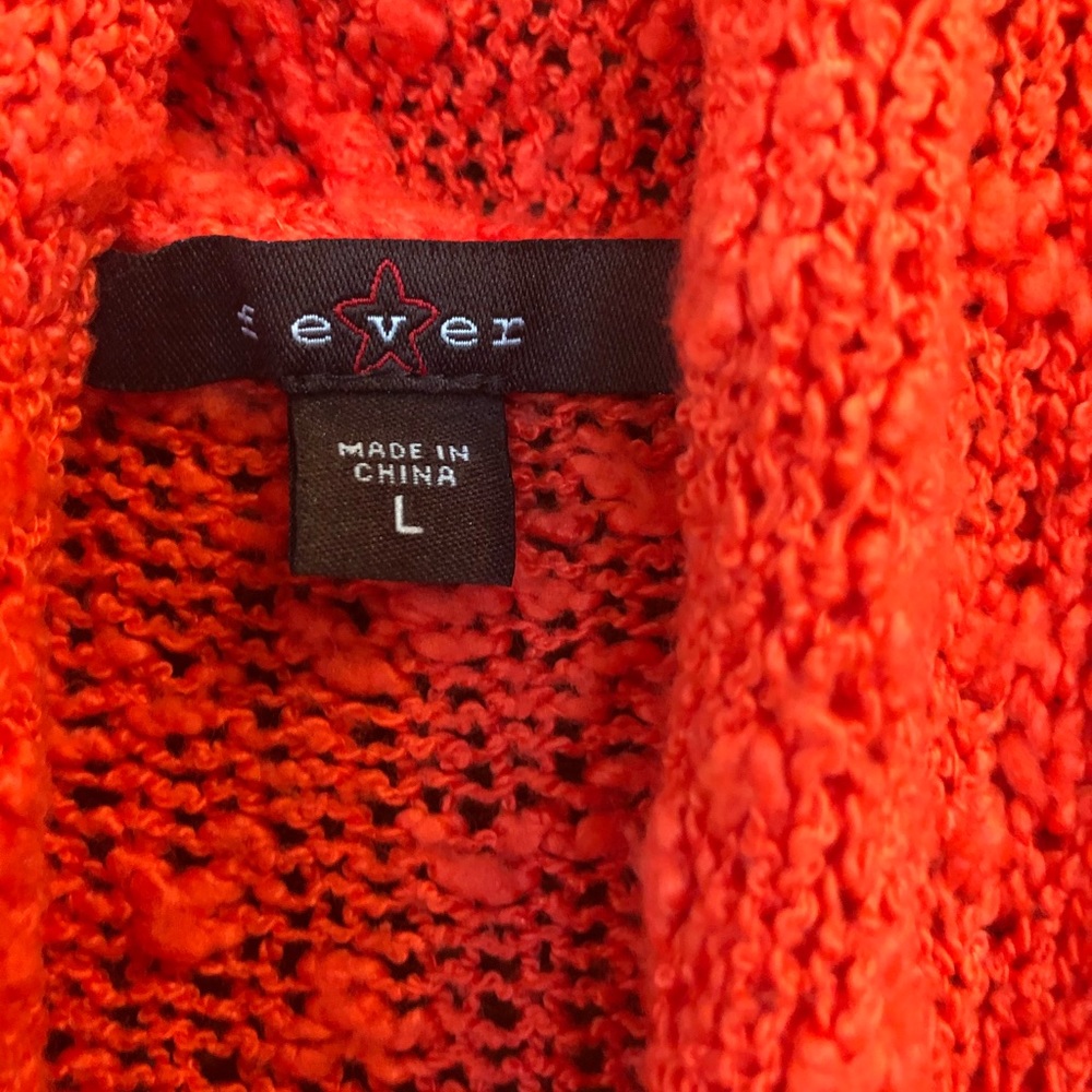 💐🌺🔥Beautiful Bright orange cardigan - Picture 3 of 4